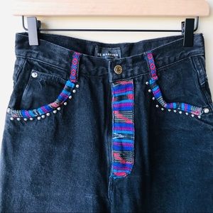 Vintage high rise mom jeans 1980s